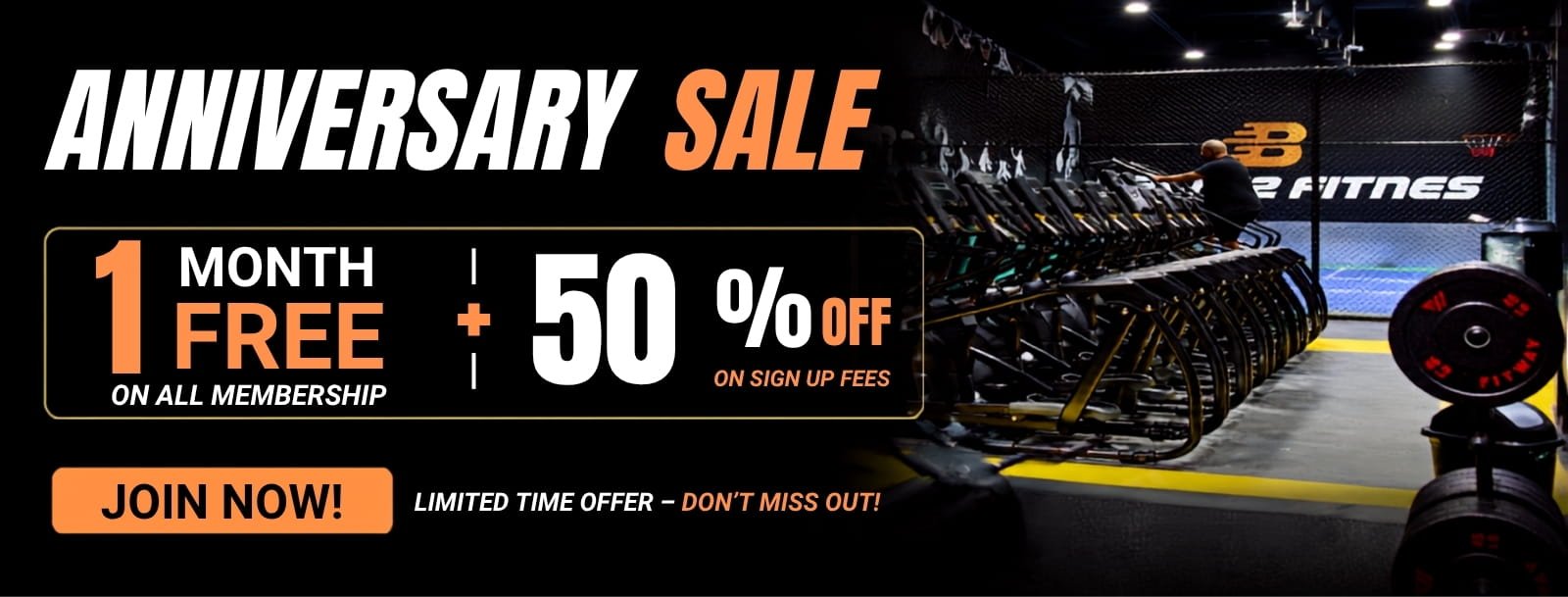 Gym Membership Desktop size 1600x609